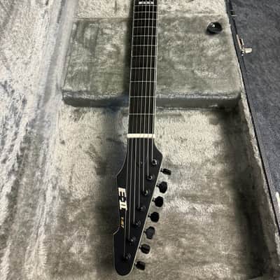 ESP E-II T-B7 Baritone 2017 - Present - Black Satin image 3
