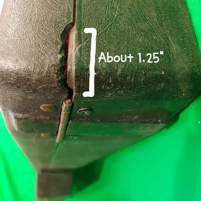 Vintage Late 70's Gibson Chainsaw Protector Case Gen 2 / 1977 1978 1979 1980 image 16