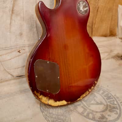 Gibson  Les Paul Deluxe 1971 - Cherry Sunburst image 9