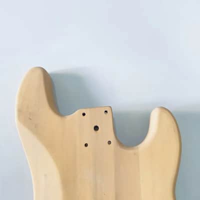 Left Handed Basswood Precision Style Bass Body image 8