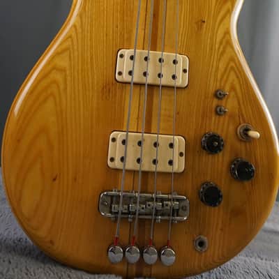 Greco GOB-900 Bass Made in Japan Natural Ash Neck-Through Bass image 1