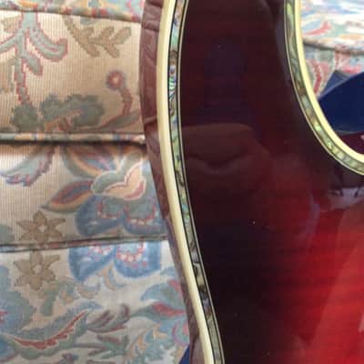 Ibanez SAS36FM 2008 - Flame Maple, Red image 11
