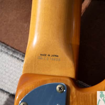 1987 Fender JBR-80M Pro-Feel Jazz Bass Made in Japan (FujiGen) - Pro Set Up w Perfect Frets/Action/Intonation! image 6