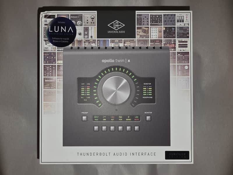Universal Audio Apollo Twin X QUAD Heritage Edition Thunderbolt 3 Audio Interface