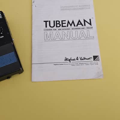 Hughes & Kettner Tubeman 4-Channel Tube Amp Expander / Recording Amp / Preamp 1990s - Black image 2