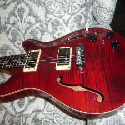 PRS Hollowbody I Piezo 2007 Black Cherry image 4