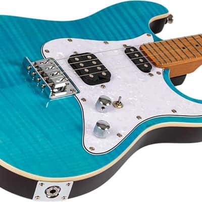 Flight PATHFINDER BARITONE OBL Basswood Body Roasted Maple Neck 4-String Baritone Ukulele w/Padded Gig Bag image 5