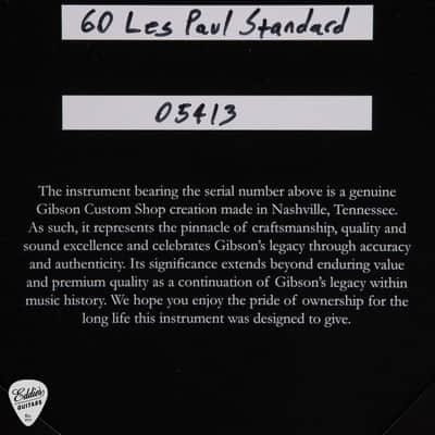Gibson Custom Shop PSL 1960 Les Paul Standard Reissue V3 Gloss Tangerine Burst 8.5 #05413 image 17