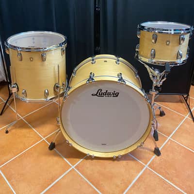 Ludwig Legacy Maple 22" - 12" - 16" 2010's - Natural Maple Gloss image 5