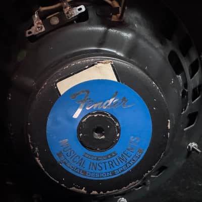 1968 Fender Deluxe Reverb "Drip Edge" Silverface w/Blackface circuit - Collector Grade image 7