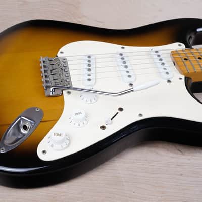 Fender ST-57 Stratocaster Reissue MIJ 1995 Sunburst Made in Japan w/ Bag image 3