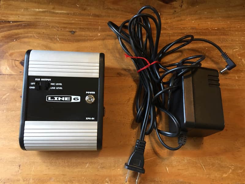 Line 6 XPS-DI XLR Variax Guitar Power Supply Bass 300/400/500/600