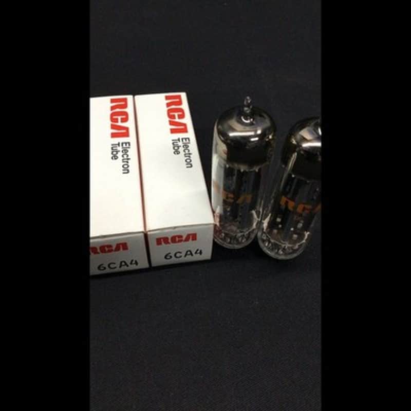 NOS NIB Matched Pair RCA 6CA4 EZ81 Rectifier Audio VACUUM TUBES Tested 9.9619 image 1