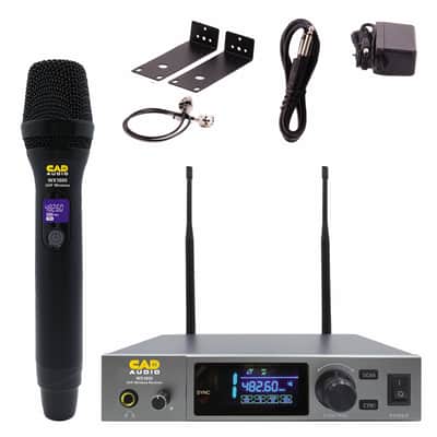 CAD Microphone System True Diversity UHF Professional Wireless Handheld image 1