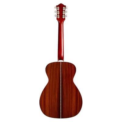 Guild M-50E Standard Concert Acoustic-Electric Guitar, Antique Burst, w/ Case image 4