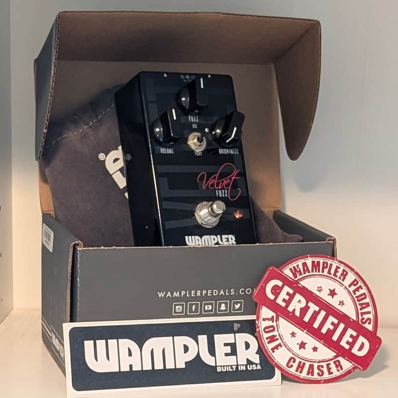 Wampler Velvet Fuzz V2 2010s - Black image 1