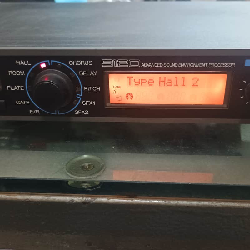 1996 Zoom Zoom 9120 Advance sound environment processor Nero