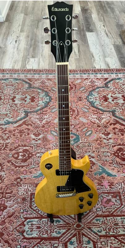 ESP EDWARDS E-LS-115LT Les Paul Special - TV Yellow image 1