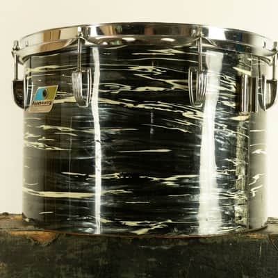 1970s Ludwig 10x15 Oyster Black Pearl Tom image 2
