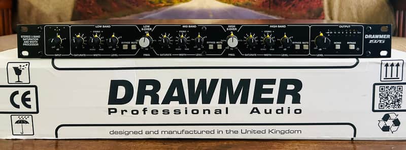 Drawmer 1976 Stereo 3-Band Saturation & Width Processor – Near Mint image 1