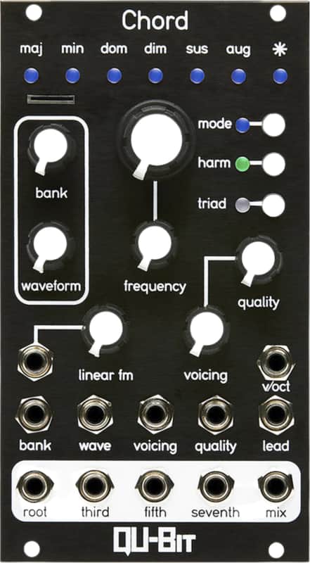 Qu-Bit Chord v2 Polyphonic Oscillator Eurorack Synth Module image 1