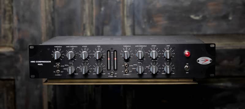 A-Designs Audio HM2 Nail Dual-Channel Compressor Limiter 2010s - Black image 1