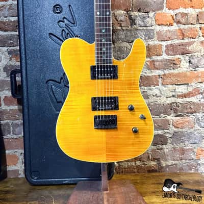DRAFT Fender Special-Edition Custom Telecaster FMT HH Electric Guitar w/OHSC (2010s - Amber)
