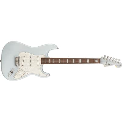 Fender Kenny Wayne Shepherd Signature Stratocaster Guitar w/ Hardshell Case - Transparent Faded Sonic Blue image 4