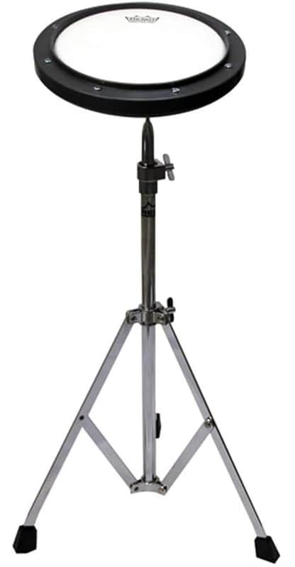 Remo RT-0008-ST Percussion Effect 8 Inch Gray Tunable Practice Pad with Ambassador Coated Drumhead image 1