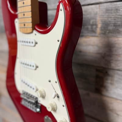 Fender MiM Stratocaster Crimson Red Sparkle 1995 image 3