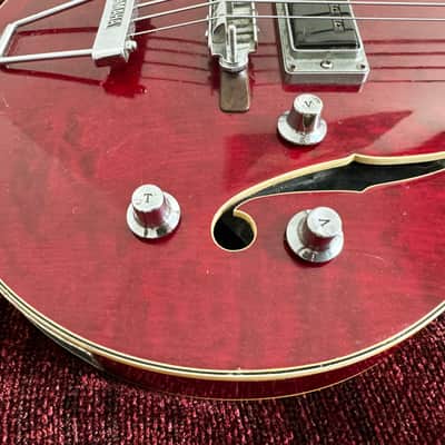 Yamaha SA-70 Short Scale Bass Guitar - Fretless - Semi Acoustic - Jumbo Hard Case - 1969 image 9