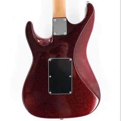 Suhr Pete Thorn Custom HSS Guitar w/ Softshell Case - Red Sparkle image 9