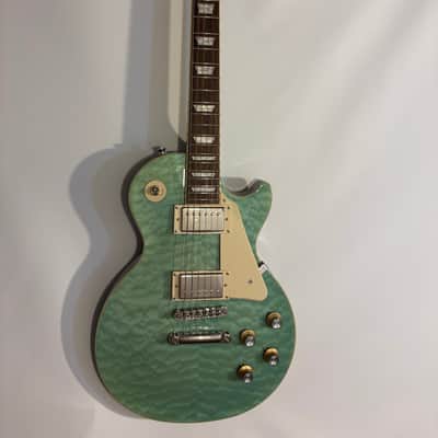 Epiphone Les Paul Standard 60s Quilt Top Limited-Edition 2026 - High Gloss - Translucent Blue image 2