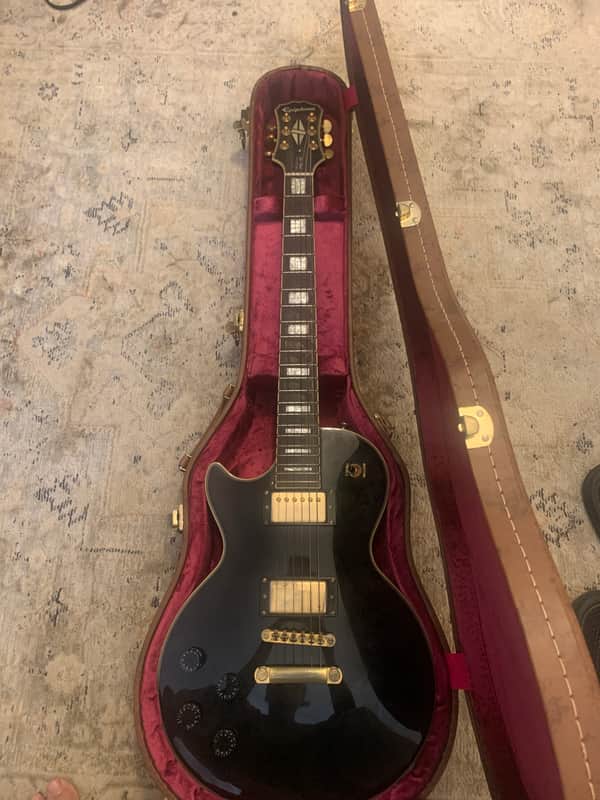 Epiphone Les Paul Custom PRO Left-Handed 2012 - 2019 - Ebony image 1