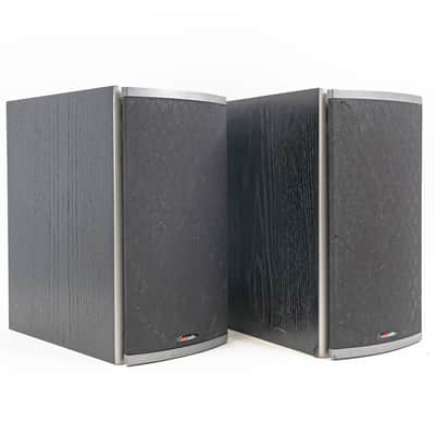 Polk Audio RTi6 Bookshelf Speakers (Black Oak) - High-Performance Sound image 5