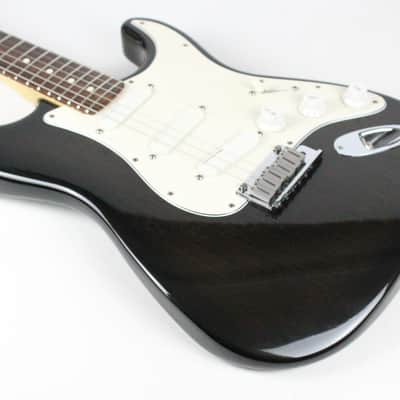 RARE 1990 Vintage Fender Stratocaster Plus Deluxe Translucent Black E9 Series Wilkinson Nut USA image 13