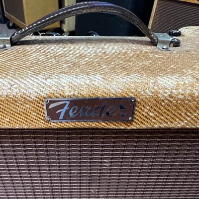 1957 Vintage Fender Tweed Princeton Combo Amp 5F2 image 2