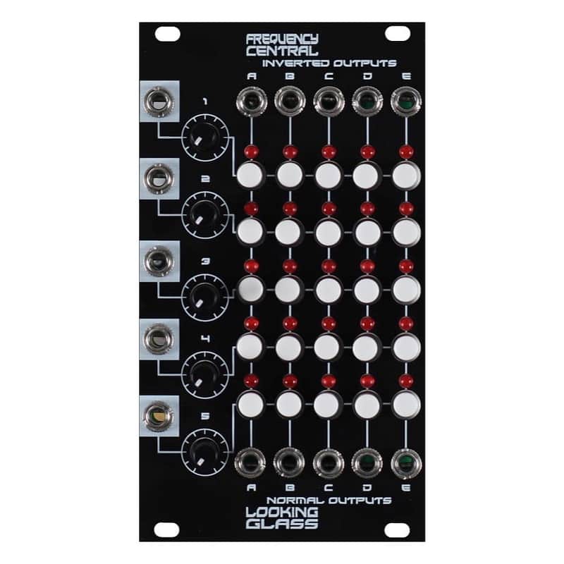 NEW Frequency Central Looking Glass (5x5 Active Matrix Mixer/Switcher/Patchbay) for Eurorack Modular image 1
