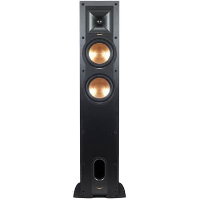 Klipsch Klipsch Reference R-26FA Dolby Atmos Floorstanding Speaker (Pair) + R-12SW 12\u2033 Subwoofer \u2013 Premium Home Theater Tower & Deep Bass Sub Bundle image 4