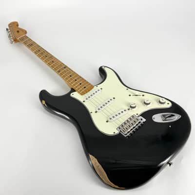 2022 Fender Vintera Road Worn 50s Stratocaster – Black image 1