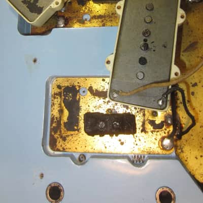 1965 Fender Jazzmaster Daphne Blue w. Original Hardshell Case image 8