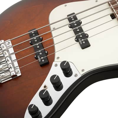 Sadowsky MetroLine 22-Fret Will Lee Bass, Red Alder Body, 5 String, Almond Sunburst Transparent Satin image 5