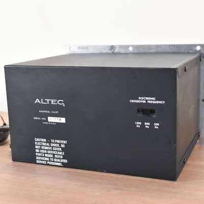Altec Lansing 1224A Electronic Crossover Biamplifier CG00Z99 image 8