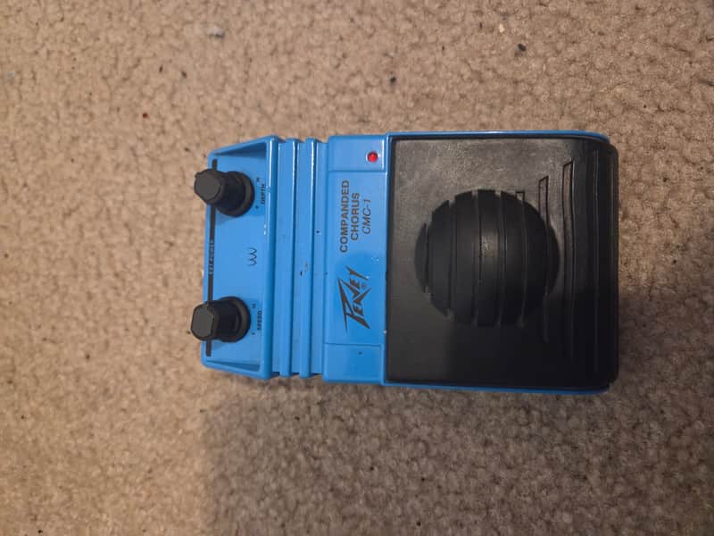 Peavey Cmc-1 chorus pedal 1980s - Blue image 1