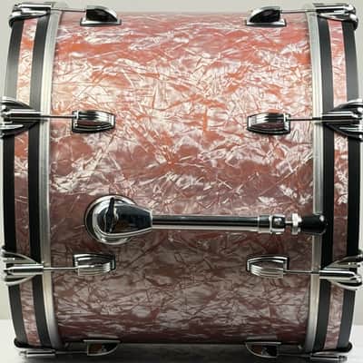 Ludwig 18/12/14" Classic Maple Jazzette Drum Set - Rose Marine Pearl image 7