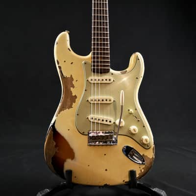 B2 61 Strat Heavy Relic - AVWH/3TSB image 1