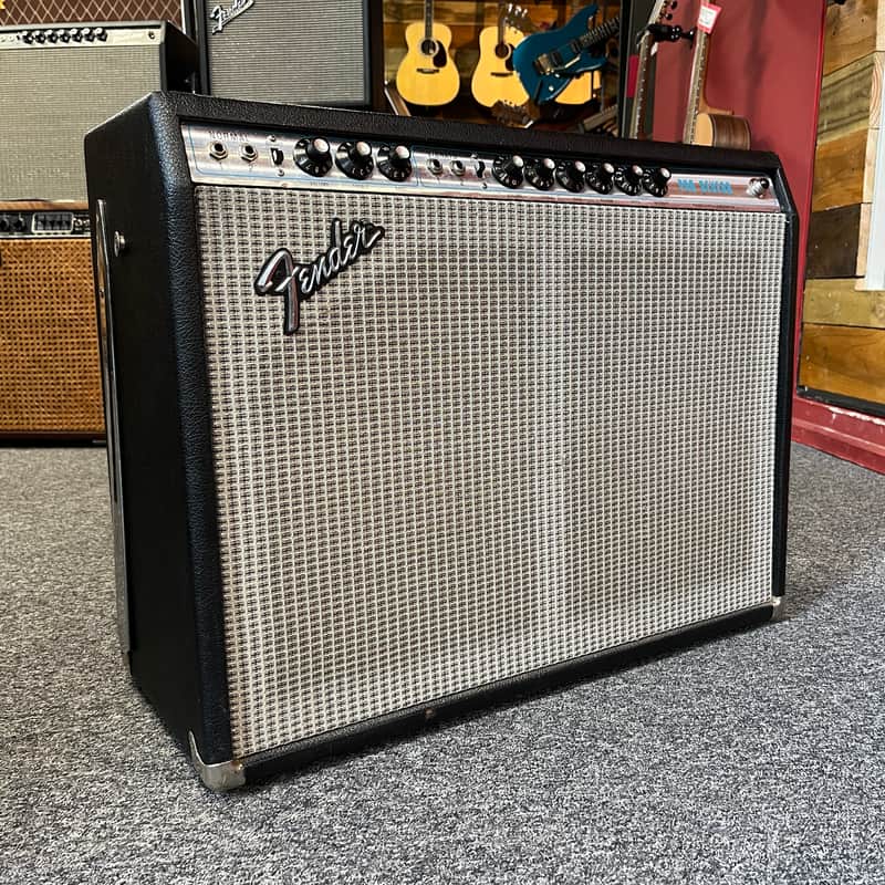 Fender Pro Reverb 2-Channel Reverb and Vibrato 40-Watt Tube 2x12" Guitar Combo 1974 - Silverface image 1