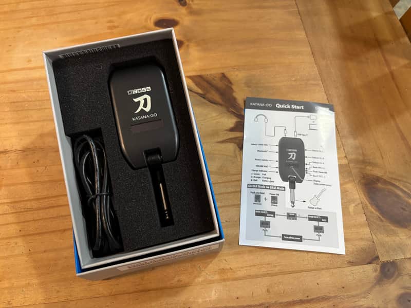 Boss KATANA:GO V2 Personal Headphone Guitar Amplifier