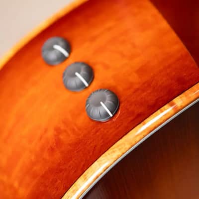 Taylor Custom Grand Concert Nylon #12941 Sinker Redwood/Figured Ironbark Acoustic/Electric Guitar with Hardshell Case image 9