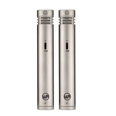 WARM AUDIO WA-84 STEREO NICKEL Coppia di microfoni a condensatore a diaframma stretto image 1